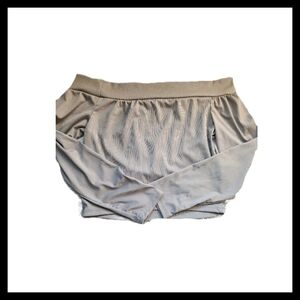 SHEIN Ribbed Gray Top